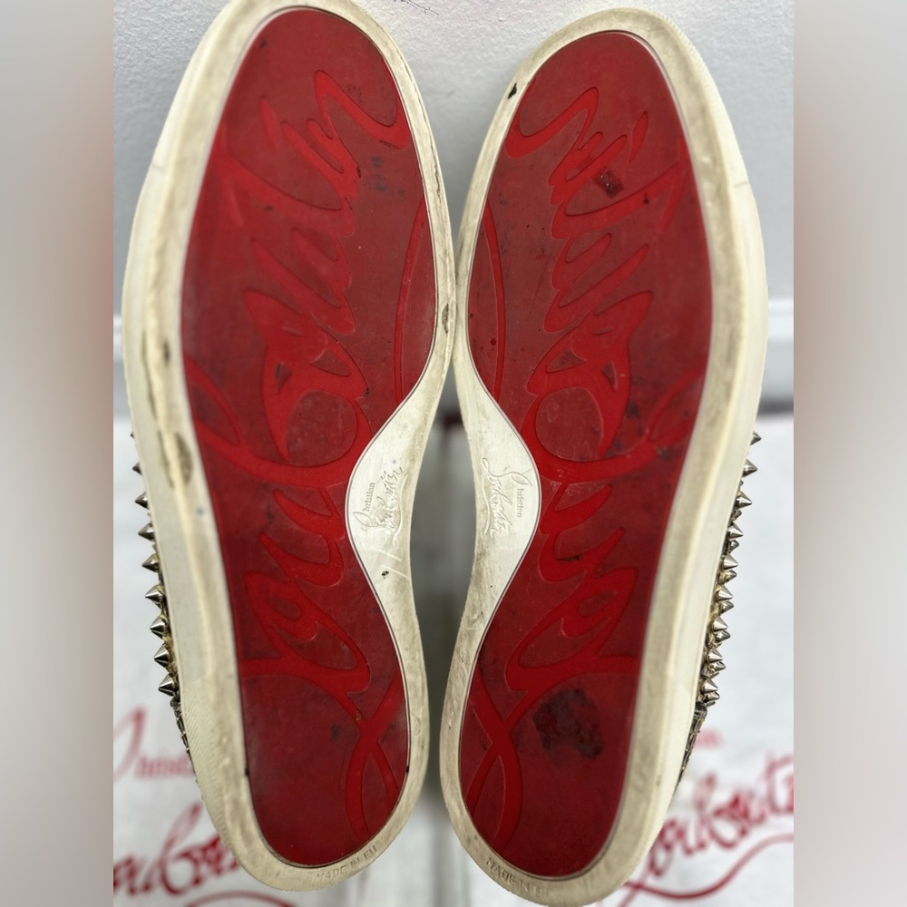 Christian louboutin men leather sneakers - Picture 6 of 7